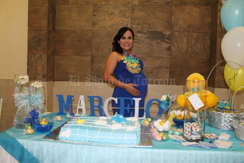 28102015 SERá MAMá PRONTO.  Pamela Arratia Romero espera con ansias la llegada de Marcelo.