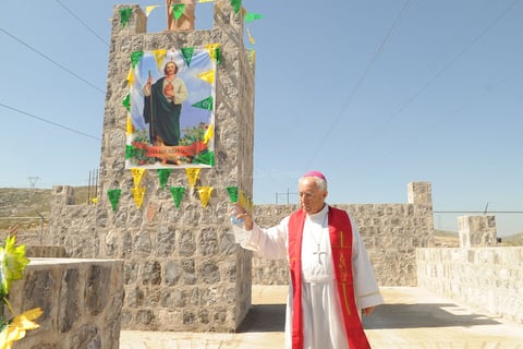 Previo a la reliquia se realizó una misa en honor a San Judas.
