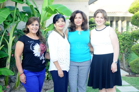 29102015 Mireya, Lupis, Juanina y Tere.