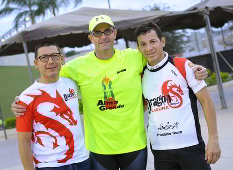 Israel Herrera, Memo Murra y Enrique Díaz