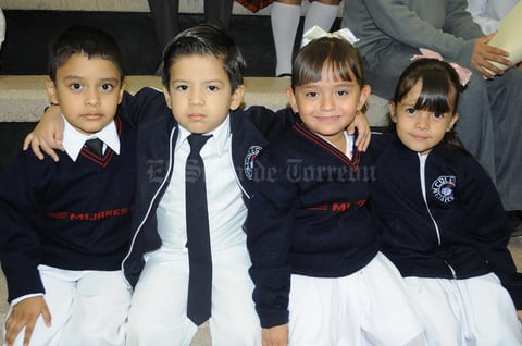 04112015 Jacob, Alán, Sofía y Ximena.