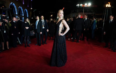 Jennifer Lawrence, protagonista de la cinta, encabezó la alfombra roja del evento.
