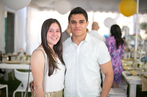 Denise Barrios y Santiago Morales