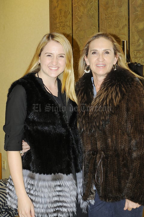Denise Papadópulos y Lizy de Papadópulos