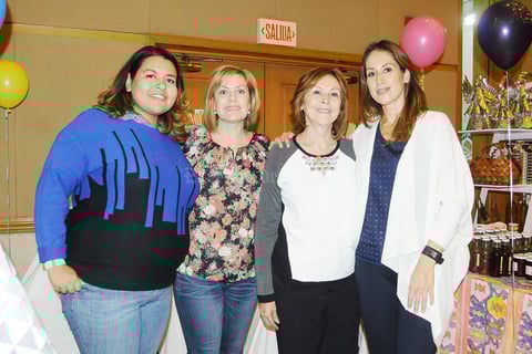 Saraí, Rosaura, Nelly y Liliana