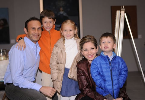 Alberto, Bernardo, Jimena, Sebastián y Marymar