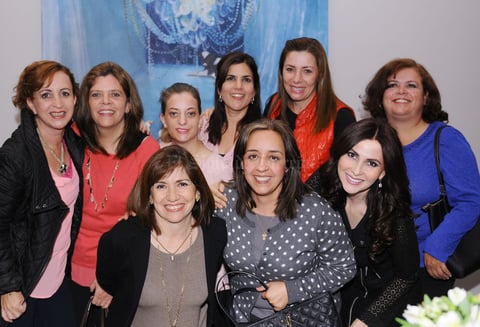 Bibi, Susana, Sandra, Magda, Laila, Gaby, Lorena, Sonia y Cecy