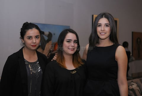 Sandra Flores, Diana Fierro y Paola Ilizarraras