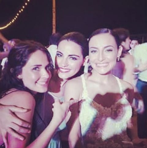 Adriana Louvier y Maite Perroni acompañaron a Marimar en la fecha especial.
