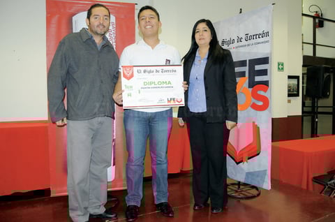 06122015 Juan Ángel Fernández, Martín González y Fátima González Lira.