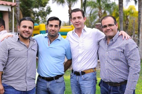 Alberto, Ernesto, Francisco y José