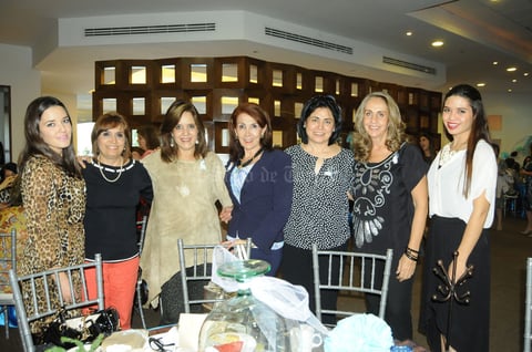 Daniela, Teté, Irma, Paty, Lily, Carmen y Ana