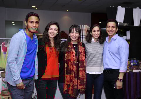 Rafa, Mariely, Crisanta, Natalia y Armando