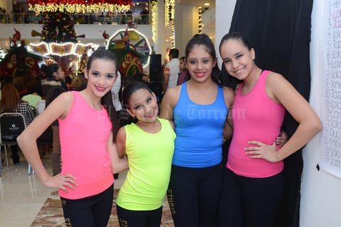 11122015 Andrea, Goreti, Sofía y Sofía.