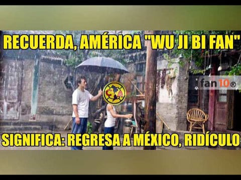 La corta participación del América desató memes.