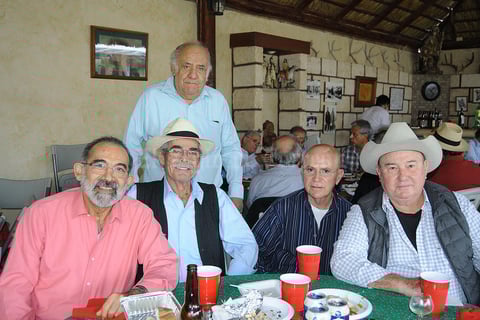 12122015 Efraín Salazar, Francisco Sepúlveda, Ernesto Mesta, Francisco Cavazos y Gerardo Milán.