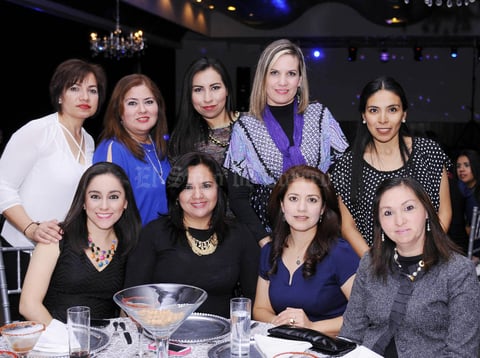 16122015 Vero, Gaby, Silvia, Lucy, Claudia, Magdalena, Ivonne, Myrna y Sandy.