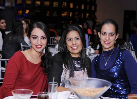 16122015 Mónica Pérez, Lily Hernández y Magda Villanueva.
