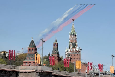 9 de mayo | Desfile. Rusia celebra el mayor desfile militar de su historia, por el 70 aniversario de la victoria sobre la Alemania nazi.