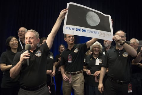 14 de julio | Logro. New Horizons llega al planeta enano Plutón.