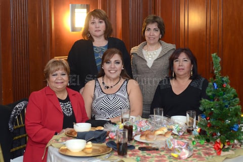 18122015 Blanca, Susana, Guille, Yassmín y Luzma.