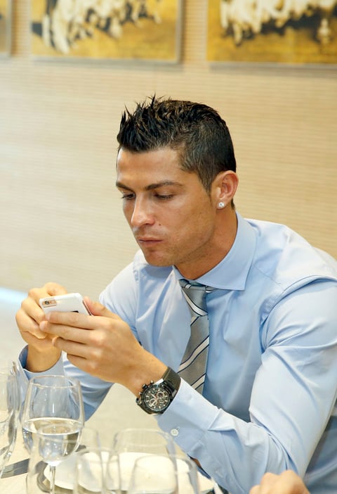 Cristiano Ronaldo, estrella "merengue".