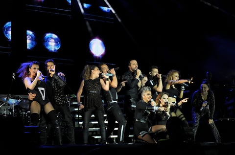 20 de junio | Kabah y OV7. Los grupos ofrecieron una descomunal fiesta musical en la casa de los Vaqueros Laguna, sitio que se olvidó del beisbol para darle paso a la nostalgia de los noventa.