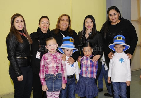 20122015 Paty, Lupita, Ale, Lupita, Nicole, Salvador, Ana Luisa y Leo.