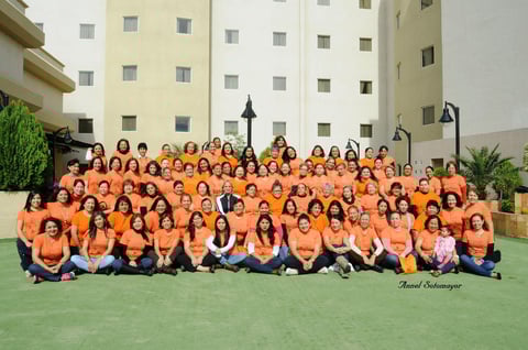 20122015 AMENA REUNIóN.  Mujeres de la Iglesia Shalom disfrutaron una conferencia a cargo de Wandita Tirado.