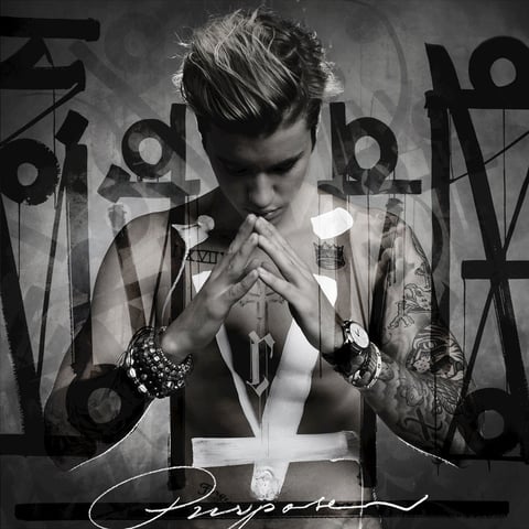 4.- Purpose, Justin Bieber: El nuevo álbum de Bieber es destacado, pues aunque ha cantado por años, con Purpose finalmente está diciendo algo.
