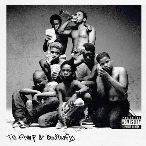 2.-To Pimp a Butterfly, Kendrick Lamar: La manera valiente de expresarse de Lamar sigue llevando las cosas más lejos, y su segundo álbum no sólo lo pone un paso por delante de sus compañeros raperos, sino de los artistas pop y rockeros.