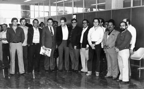 06122015 Gerardo Valdez Segura, Pedro RamÃ­rez Rubio, VÃ­ctor GonzÃ¡lez Avelar, Heriberto Ramos Salas, Francisco Aguilera MÃ©ndez, EfrÃ©n Mireles, GermÃ¡n Froto, Leobardo Rojas y Estrada Villarreal, en 1982.