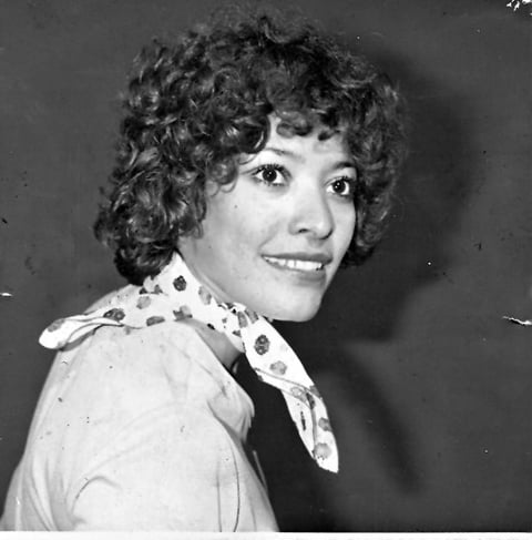 06122015 Las gemelas Rosa MarÃ­a y Edna Velia Solorio en 1976.