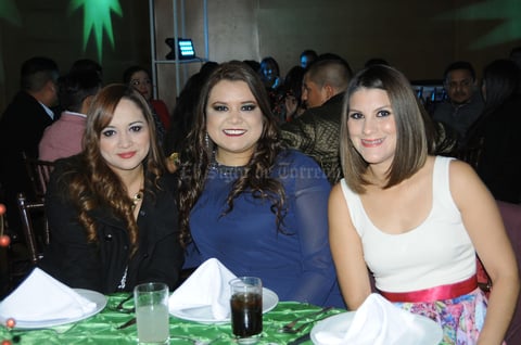 Cony Ramos, Tania Zapata y Mónica Cárdenas