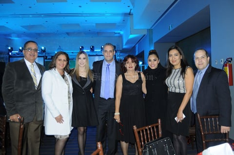 Gilberto, Isabel, Natalia, José Luis, Mirna, Blanca y Liliana