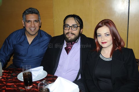 José Antonio Candelas, Luis Luna y Cecilia González