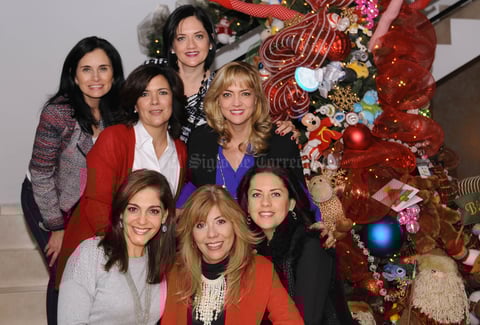 Mónica, Yadira, Rocío, Bety, Sory, Yvonne y Adriana
