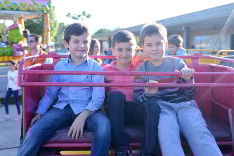 Jorge, Juan Pablo y Rodrigo