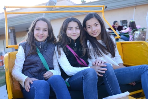 Sofía, Pamela y Valeria