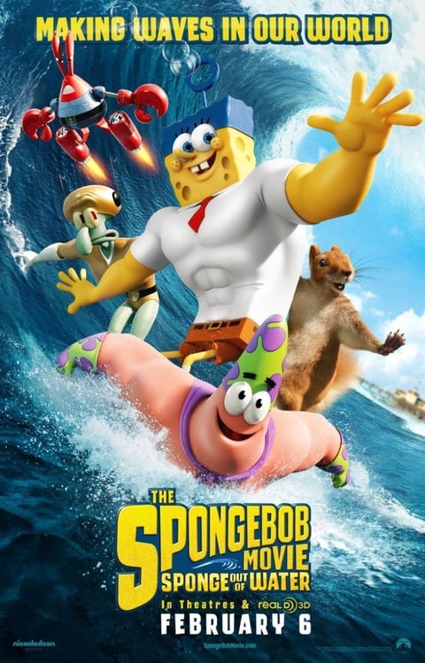 La cinta de Bob Esponja obtuvo 242 millones de pesos en las taquillas mexicanas.