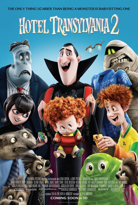 La segunda entrega de Hotel Transylvania logró recaudar 400 millones de pesos en México.