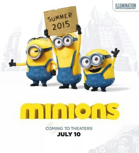 La película de los Minions tuvo una asistencia de 16 millones de personas.