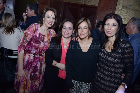 25122015 ENTRE AMIGAS.  Marcela, Coquis, Carmen y Olivia.
