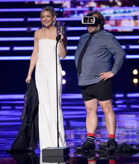 La gala contó con las divertidas presentaciones de Kate Hudson y Jack Black.