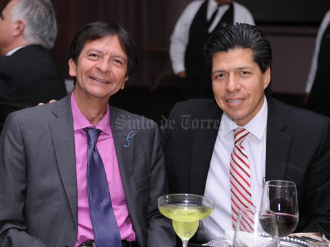 03012016 EN RECIENTE EVENTO.  Jaime Martínez y Juan Pérez.