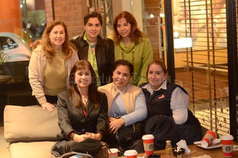 04012016 Alma, Rita, Lucía, Mayela, Rita y Blanca.
