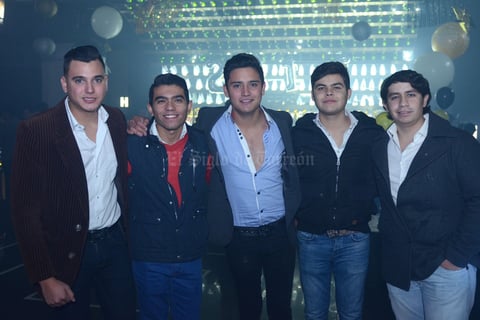 Fernando, Roberto, Javier, Karry y Diego