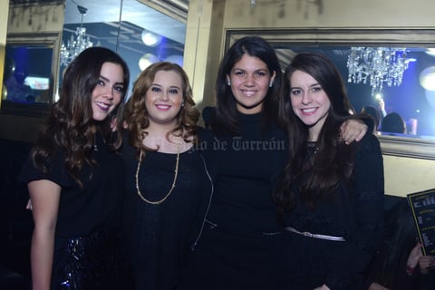 Marcela, Ana, Marifer y Andrea