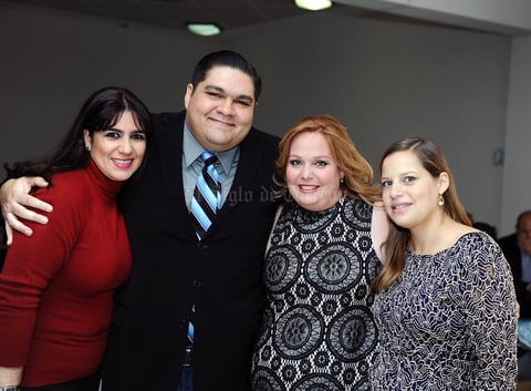 Nayma, Alejandro, Sophie y Charlotte