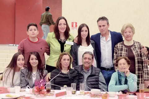11012016 AMENA CONVIVENCIA.  Familias Hernández Mendoza y Alonso Hernández.